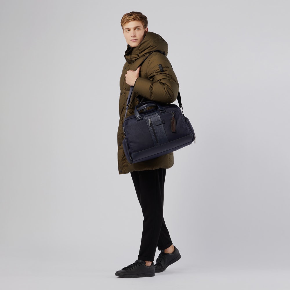 Piquadro Duffel bag in recycled fabric Saldi