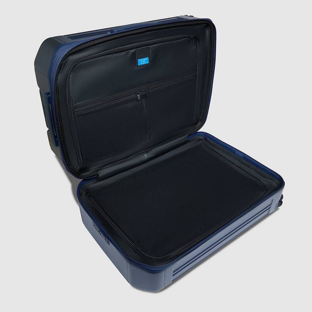 Piquadro Medium size, expandable hardside spinner Vendita Economica