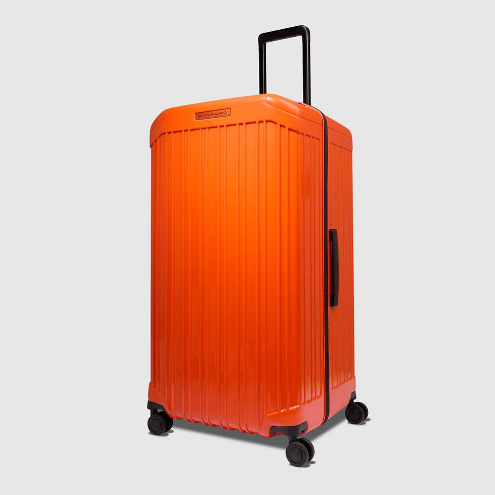 Piquadro Hardside spinner in trunk shape Saldi Di Fabbrica