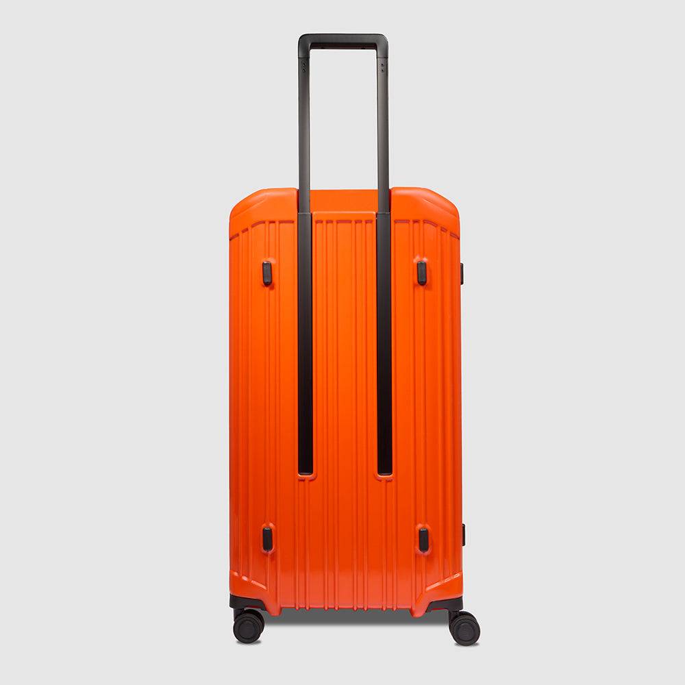 Piquadro Hardside spinner in trunk shape Saldi Di Fabbrica