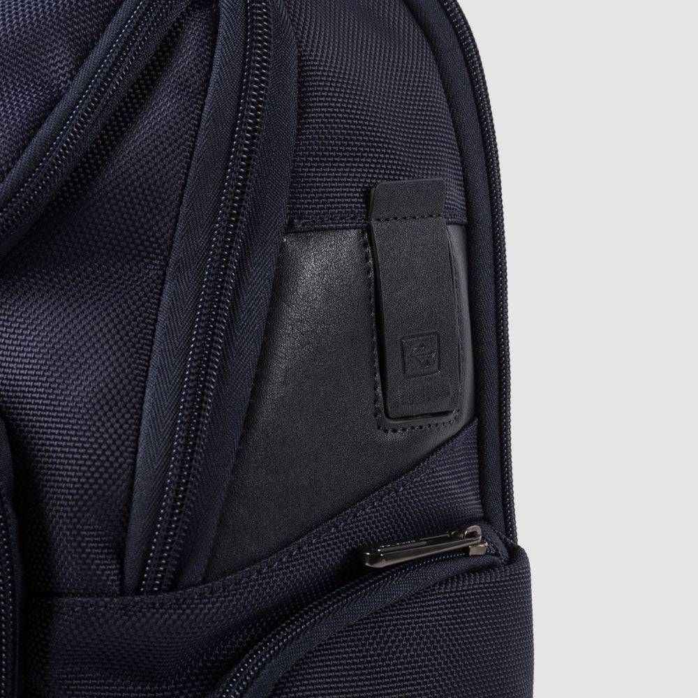 Piquadro PC and iPad backpack in recycled fabric with CONNE Nuova