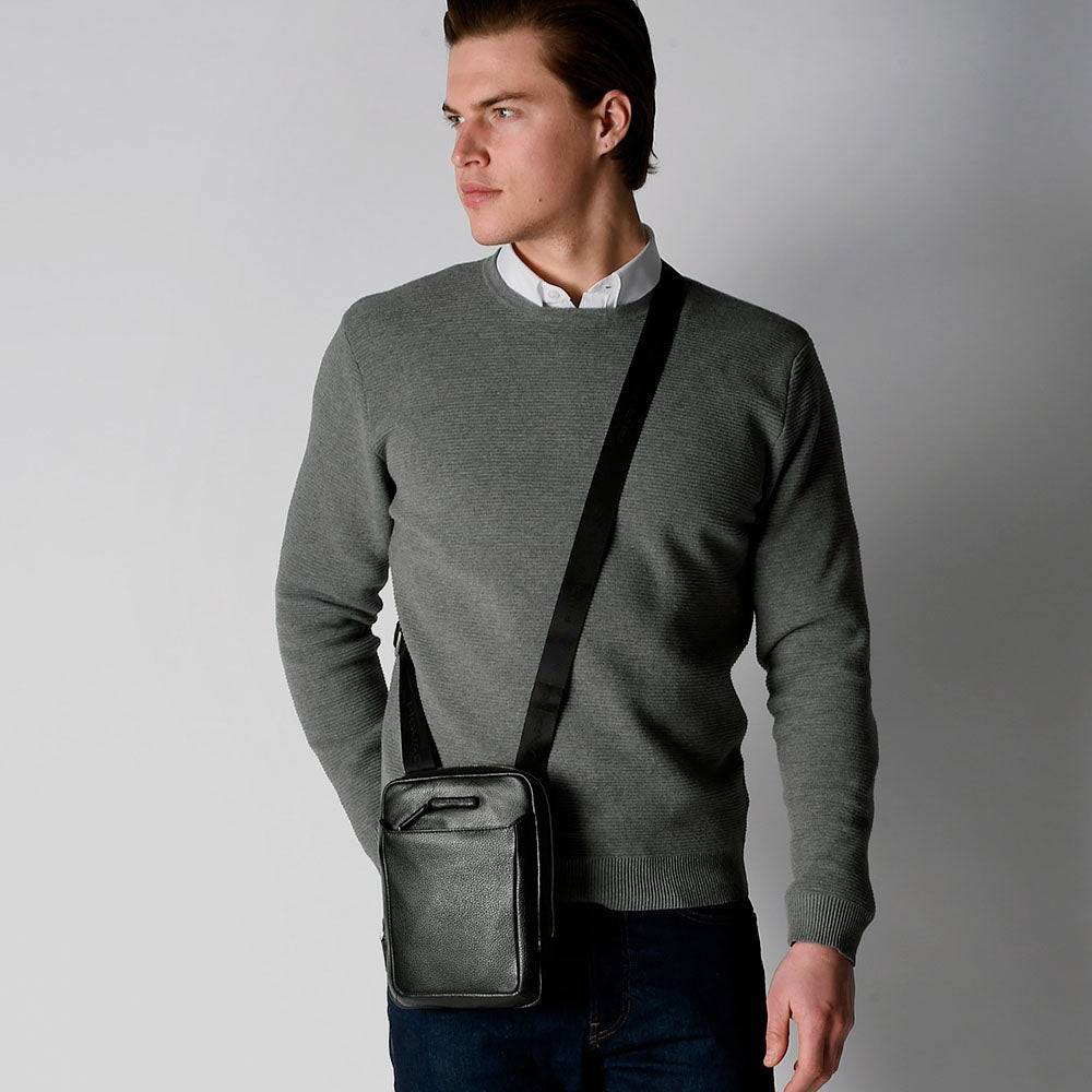 Piquadro Organised pocket cross-body bag Spedizione Gratuita