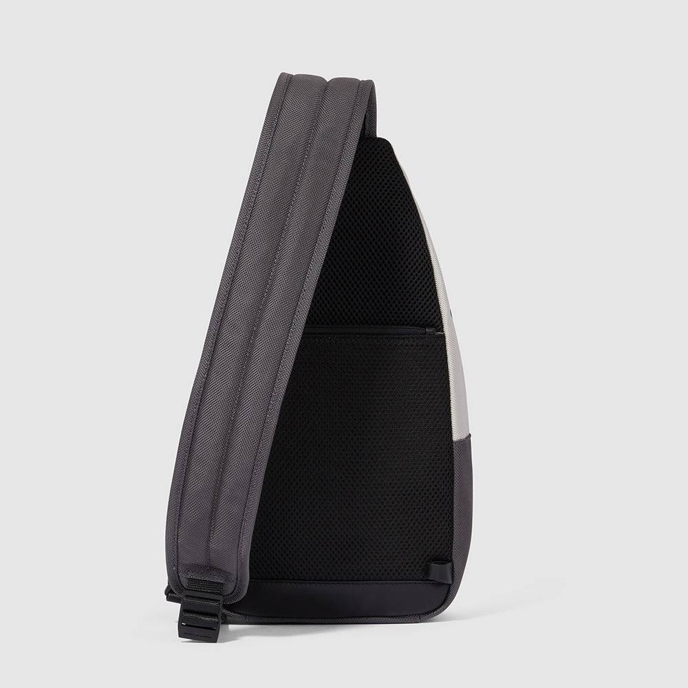 Piquadro Mono sling bag for iPad®mini in recycled fabric Acquista Ora