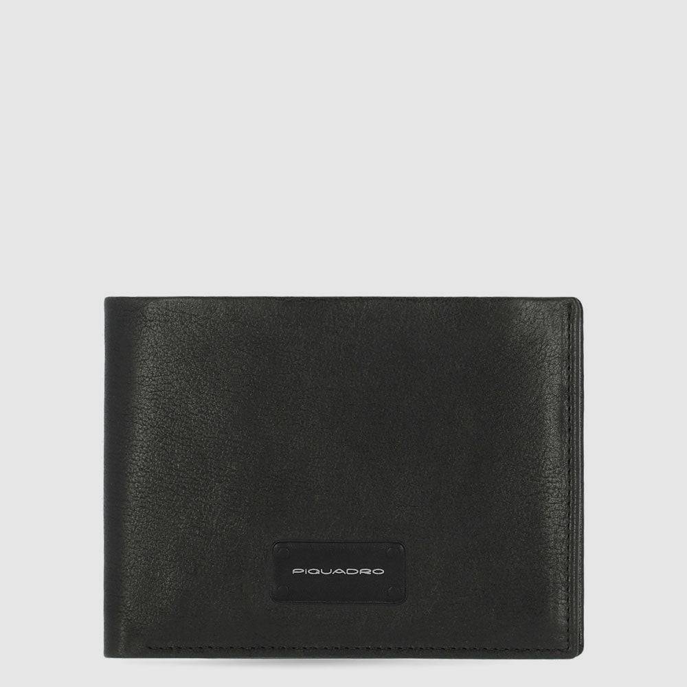 Piquadro Men’s wallet with RFID anti-fraud protection Convenienza