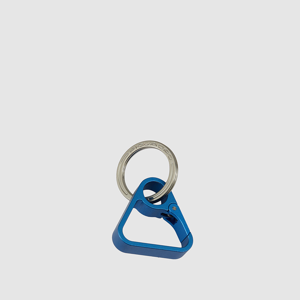 Piquadro Keychain with triangular carabiner hook Negozio