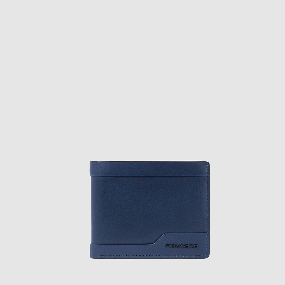 Piquadro Leather men’s wallet with coin pocket Novità