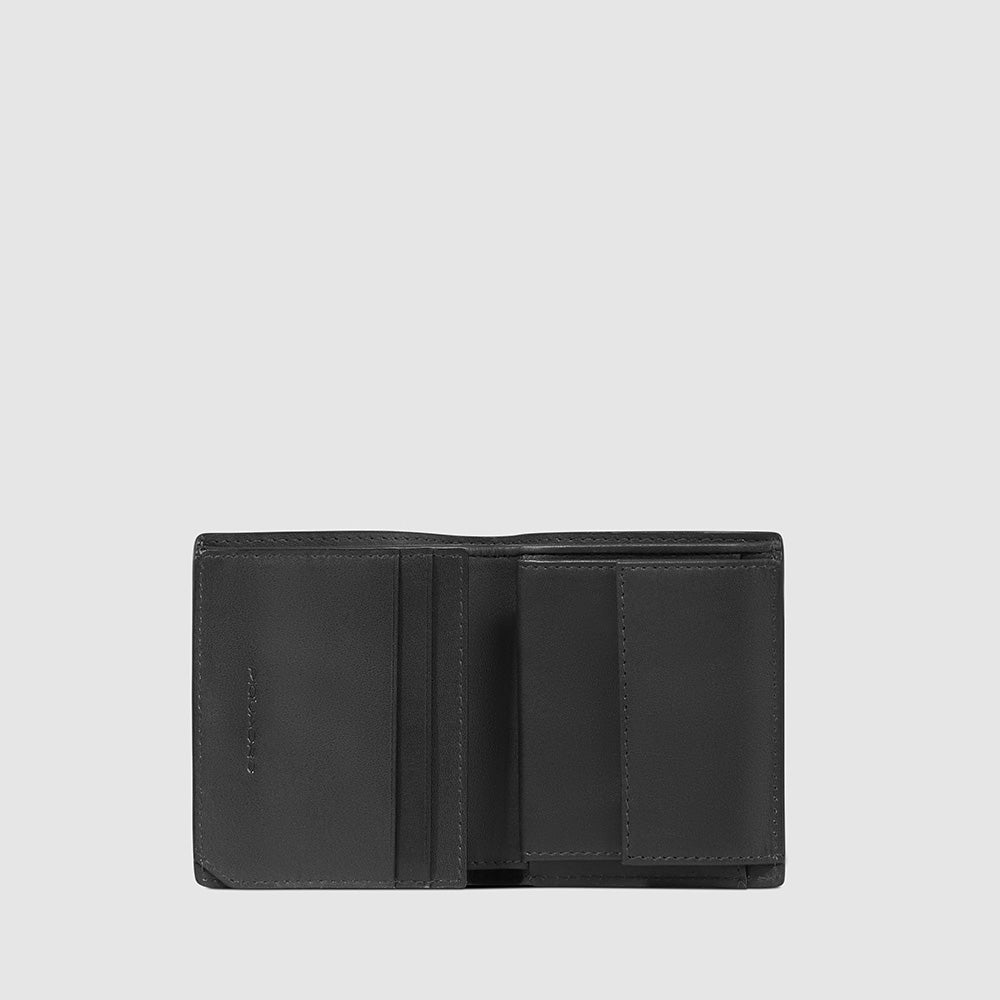 Piquadro Vertical men’s wallet with coin pocket Hotsell