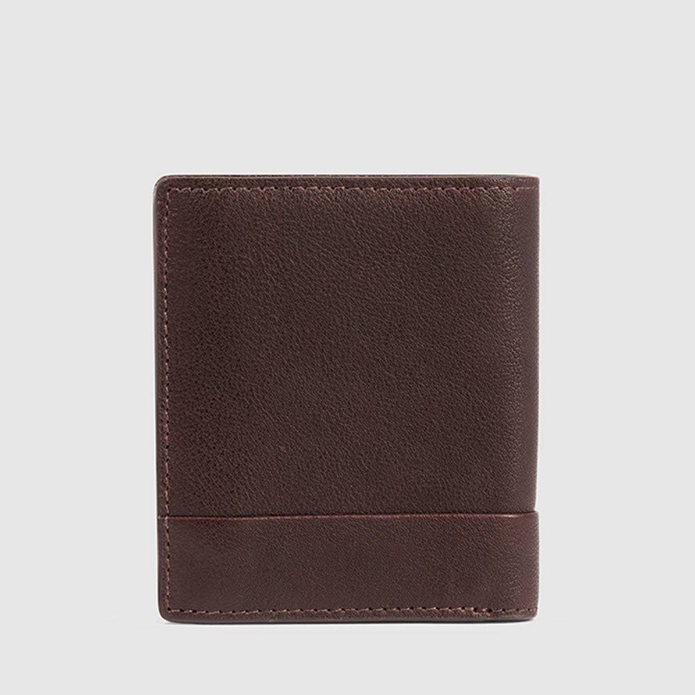 Piquadro Vertical men’s wallet with coin pocket Vendita Calda