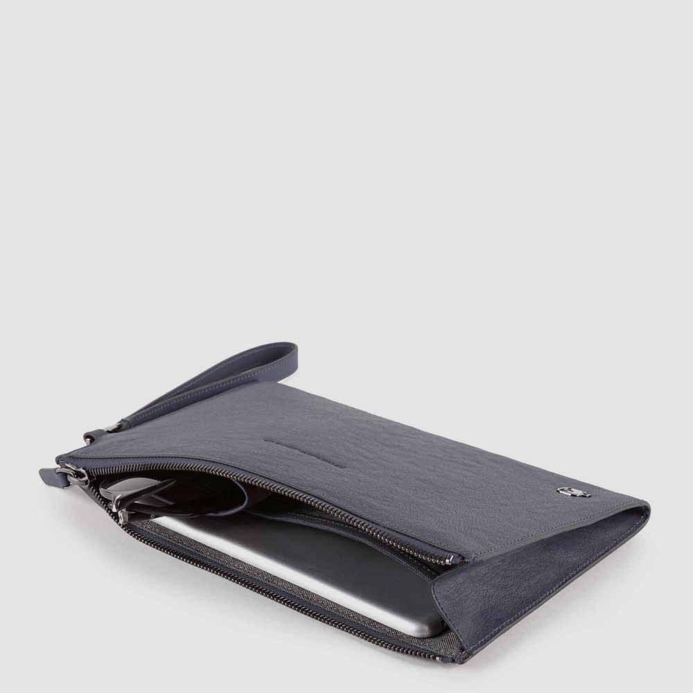 Piquadro Slim iPad®mini men’s clutch Vendite Flash