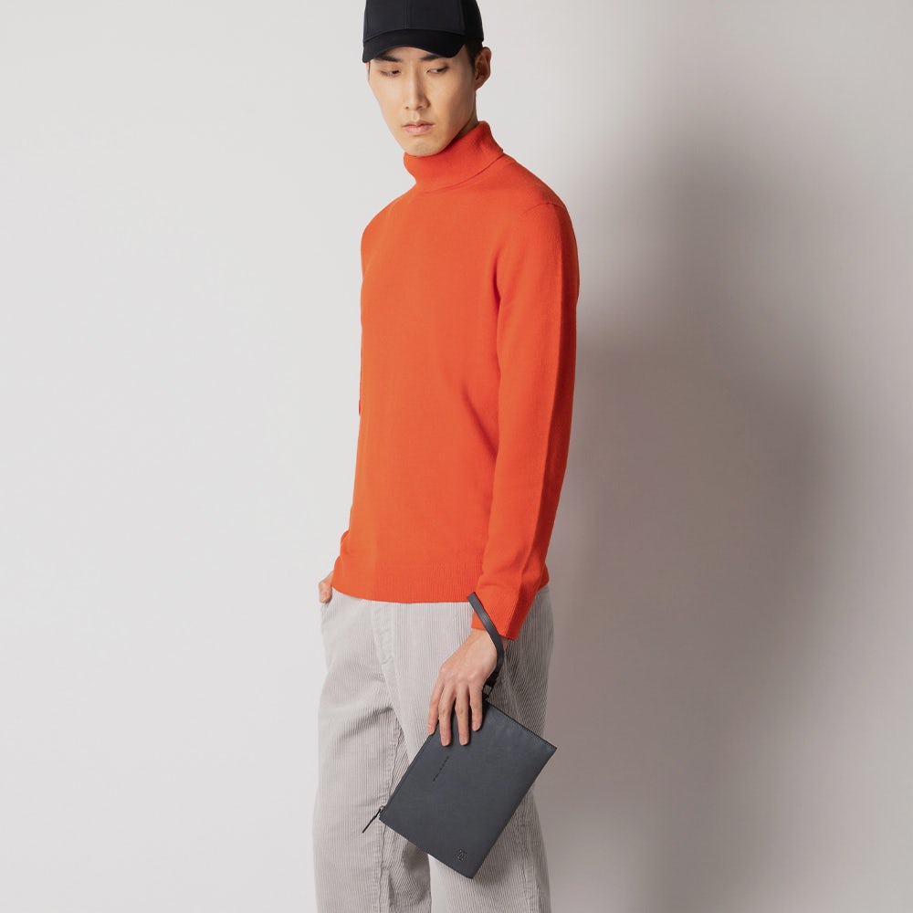Piquadro Slim iPad®mini men’s clutch Vendite Flash
