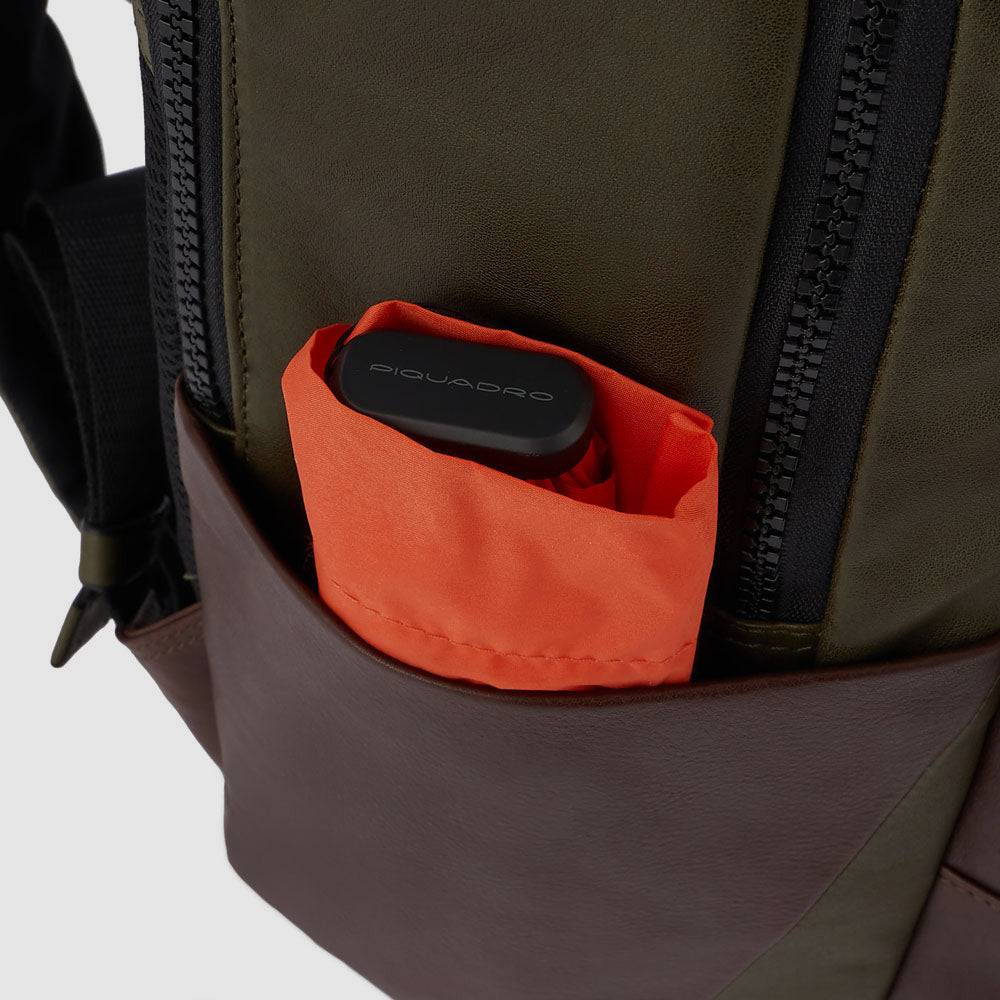 Piquadro Backpack with computer sleeve 14" In Linea