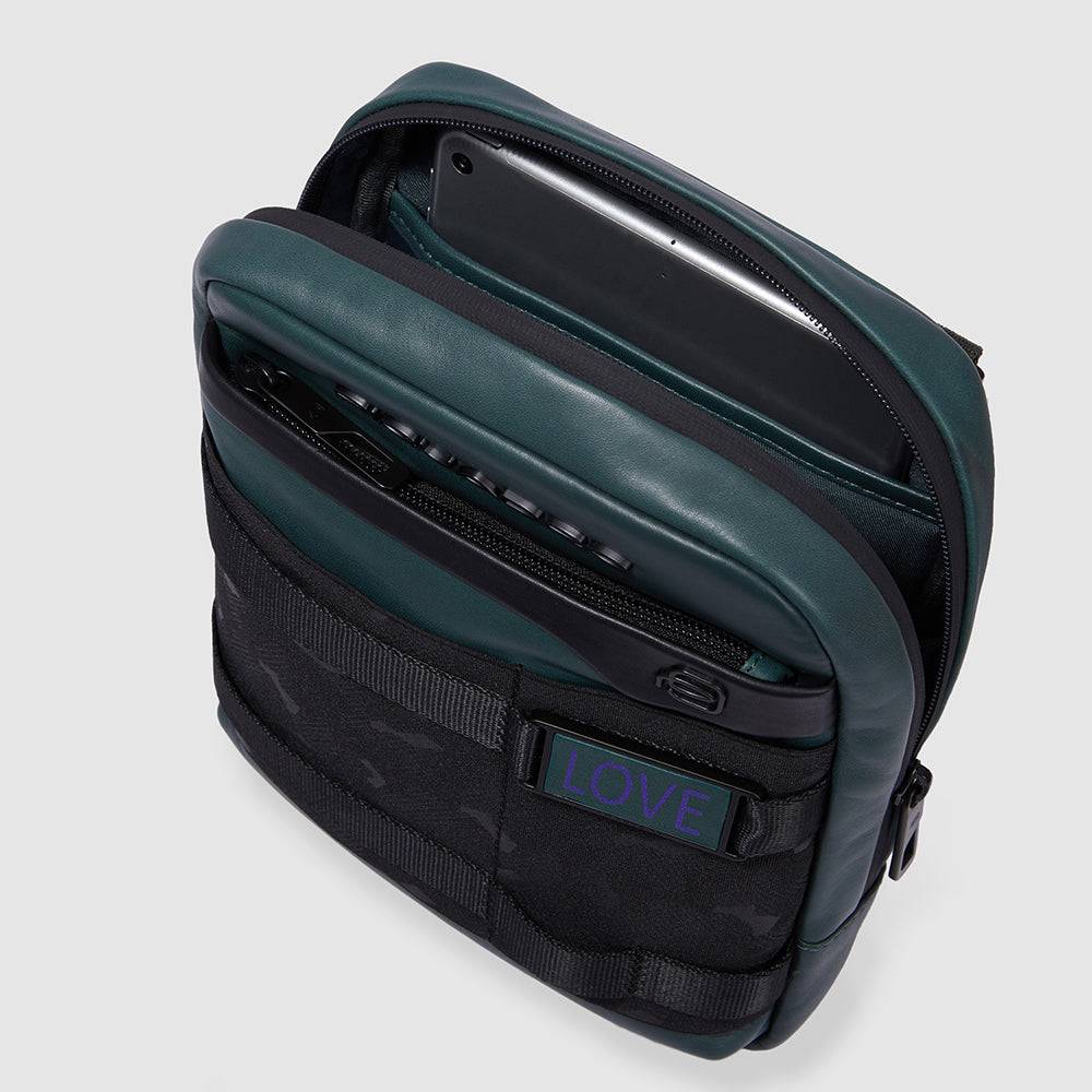 Piquadro Personalizable, modular iPad®mini crossbody bag Pezzi Unici