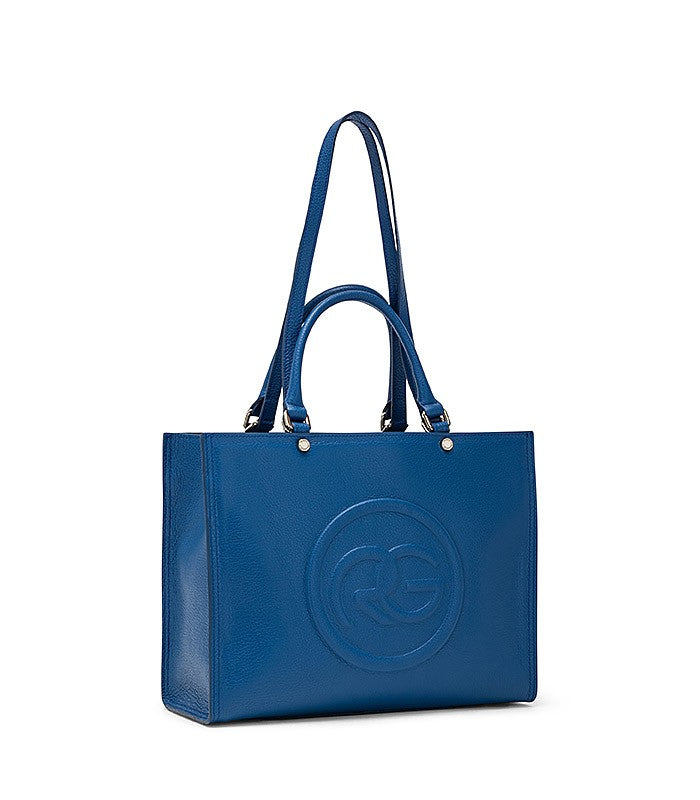Roberta Gandolfi Roberta Pelle medium Borsa a mano in pelle con doppi spallacci per essere portata a spalla e tramezza Vendite Flash