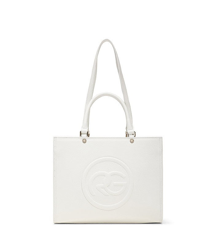 Roberta Gandolfi Roberta Pelle medium Borsa a mano in pelle con doppi spallacci per essere portata a spalla e tramezza