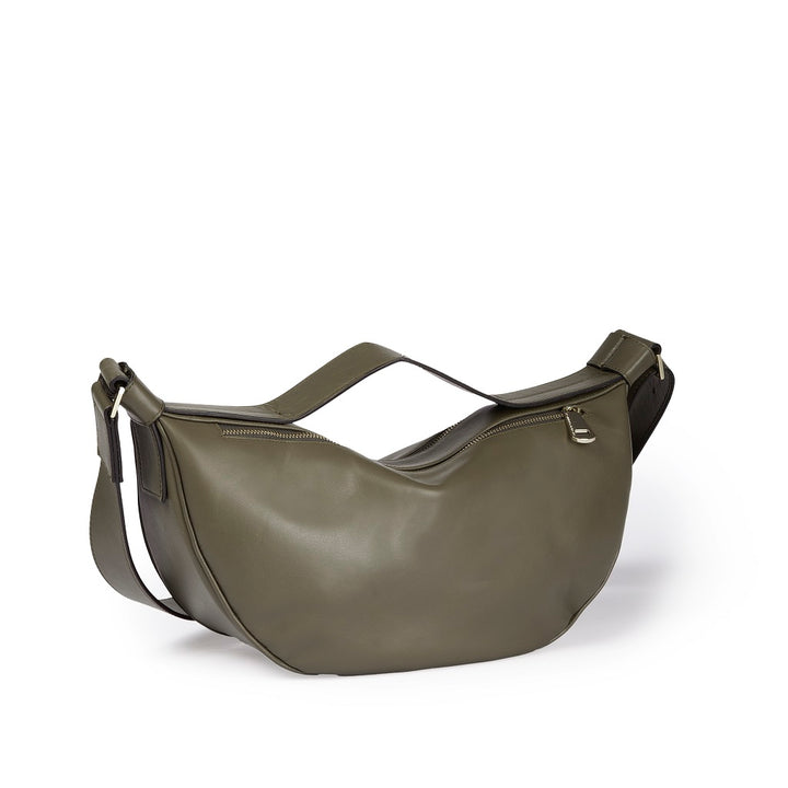 Roberta Gandolfi Micol Banana small cross body in vitello liscio con tracolla regolabile Negozi Online