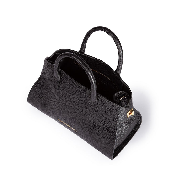 Roberta Gandolfi Elodie bowling small borsa a mano in pelle con tracolla staccabile e regolabile Offerta