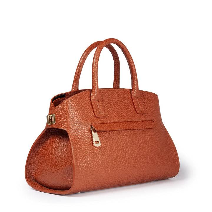 Roberta Gandolfi Elodie bowling small borsa a mano in pelle con tracolla staccabile e regolabile Online