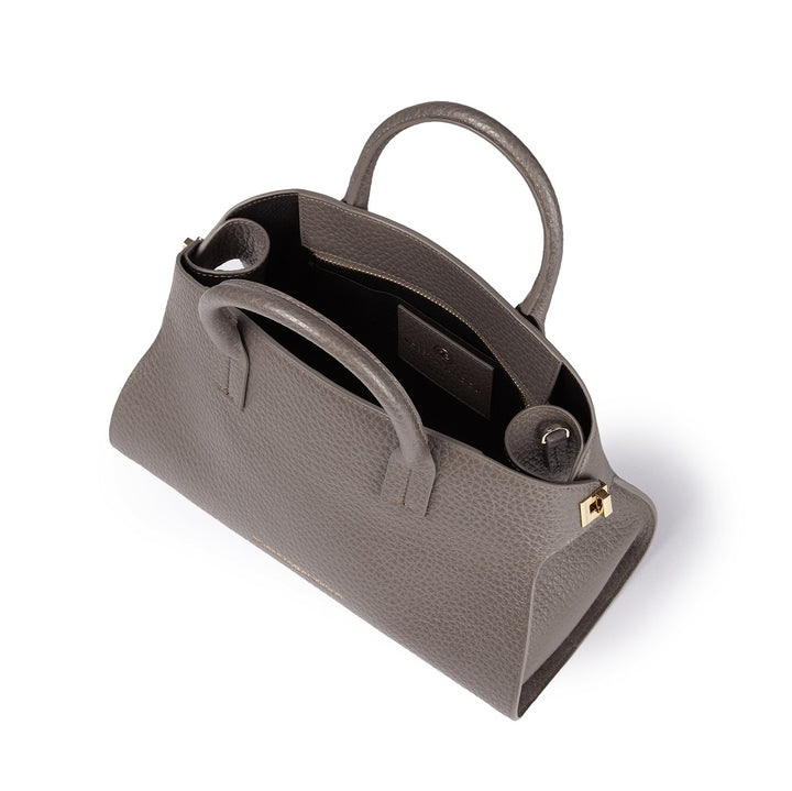 Roberta Gandolfi Elodie bowling small borsa a mano in pelle con tracolla staccabile e regolabile Outlet