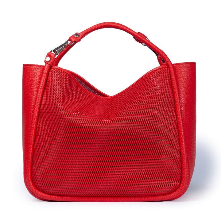 Roberta Gandolfi Yuma medium 3 in 1 borsa a mano in pelle trasformabile con tracolla staccabile
