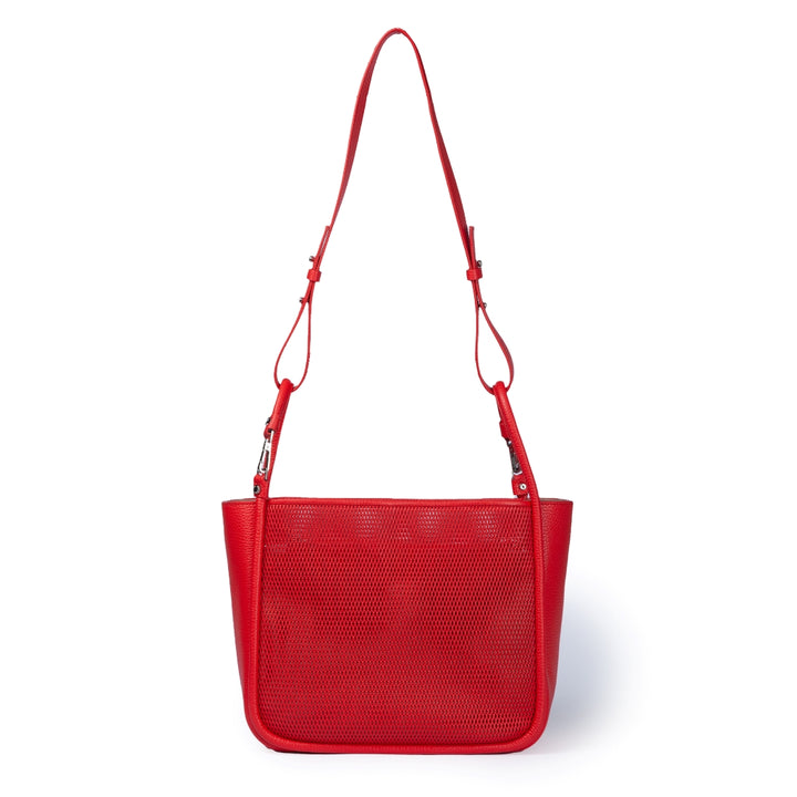 Roberta Gandolfi Yuma medium 3 in 1 borsa a mano in pelle trasformabile con tracolla staccabile Nuova