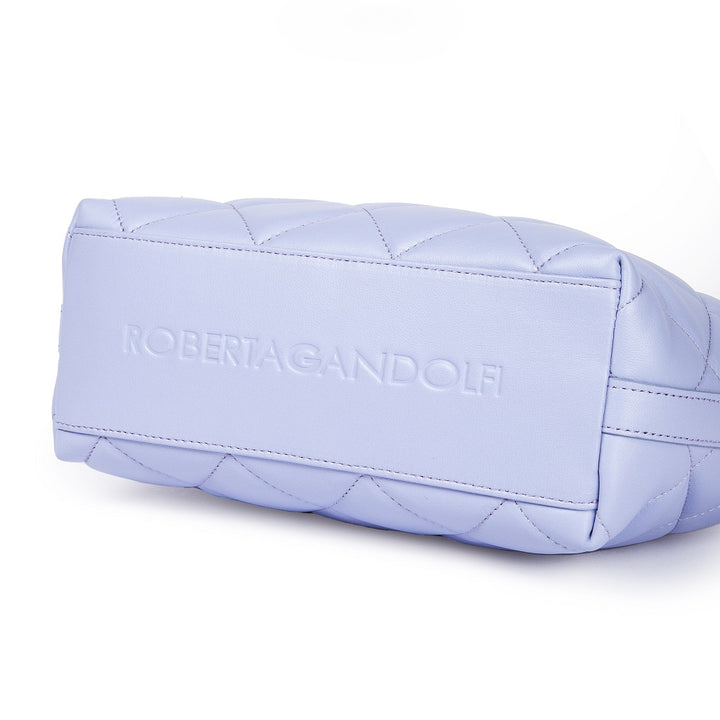 Roberta Gandolfi Sirenetta Matelassè Baguette mini bag in nappa trapuntata in pelle di agnello Negozi Online