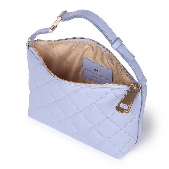 Roberta Gandolfi Sirenetta Matelassè Baguette mini bag in nappa trapuntata in pelle di agnello Negozi Online