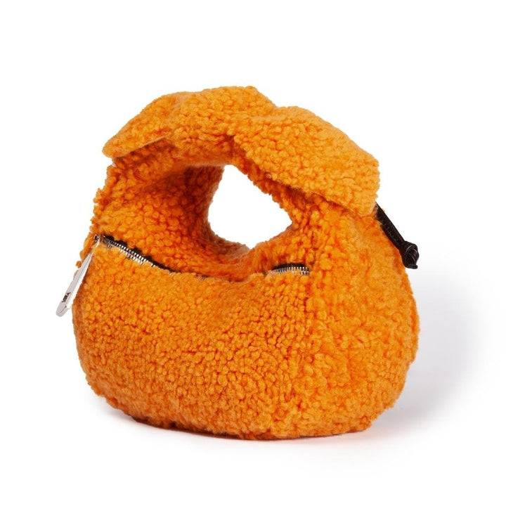 Roberta Gandolfi Bunny Teddy mini bag in shearling con tracolla in pelle staccabile Hotsell