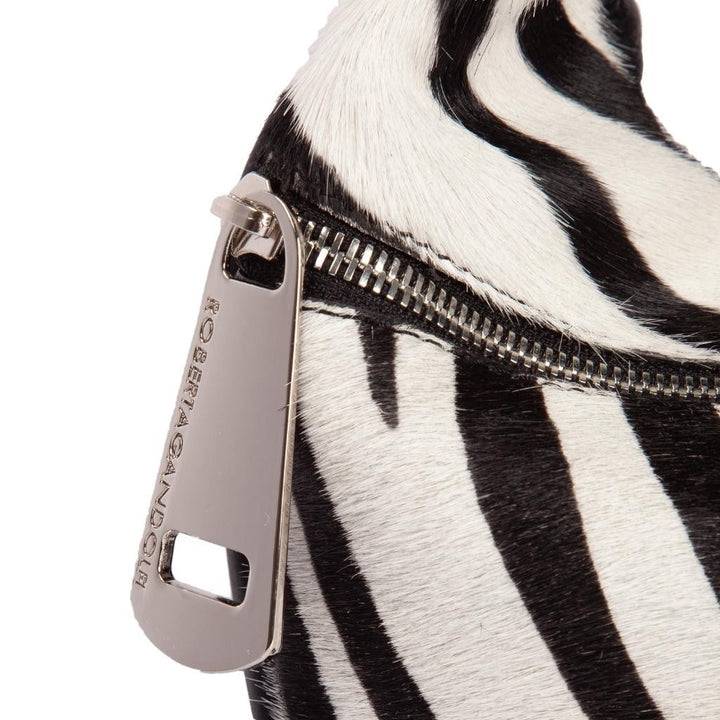 Roberta Gandolfi Bunny Pony mini bag in pony stampa animalier e finiture in pelle di vitello con tracolla staccabile I Più Venduti