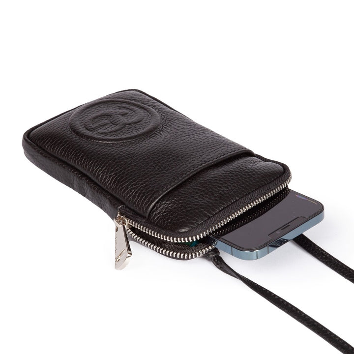 Roberta Gandolfi RG Phone holder in pelle di vitello con tracolla staccabile e regolabile Shopping Online