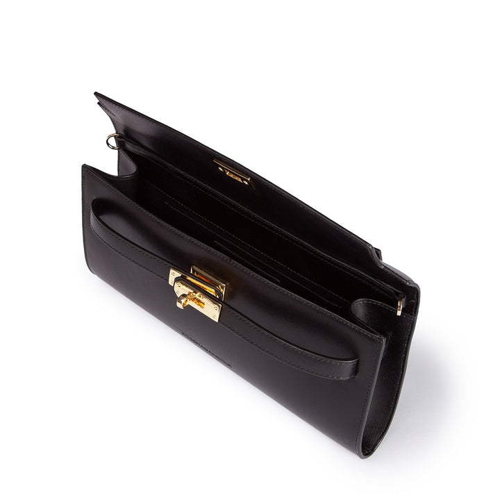 Roberta Gandolfi Jade cluch borsa in pelle con chiusura manico retrattile e tracolla staccabile e regolabile Offerte
