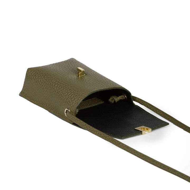 Roberta Gandolfi Elodie minibag and phoneholder in pelle con pratica tasca esterna e tracolla regolabile Hotsell