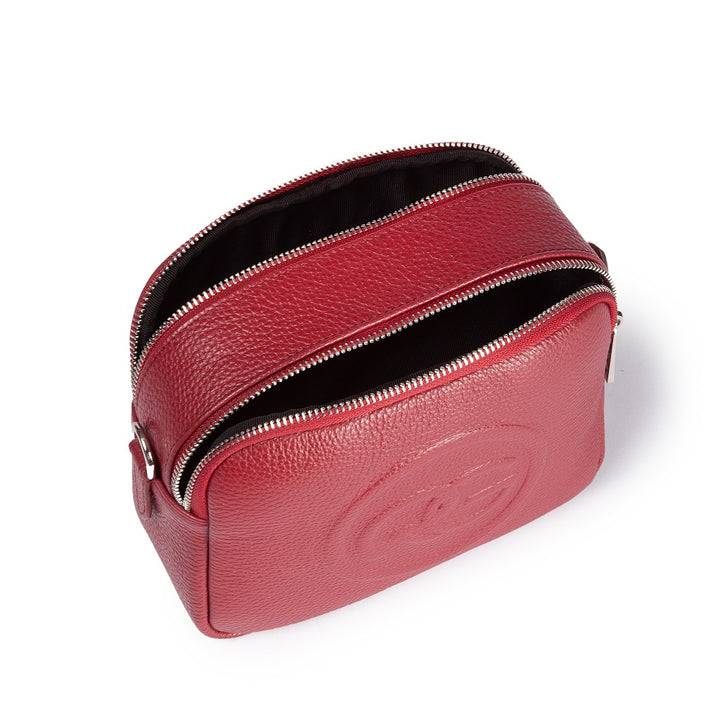 Roberta Gandolfi Roberta Pelle camera e crossbody in pelle con doppio scomparto e tracolla staccabile I Più Venduti