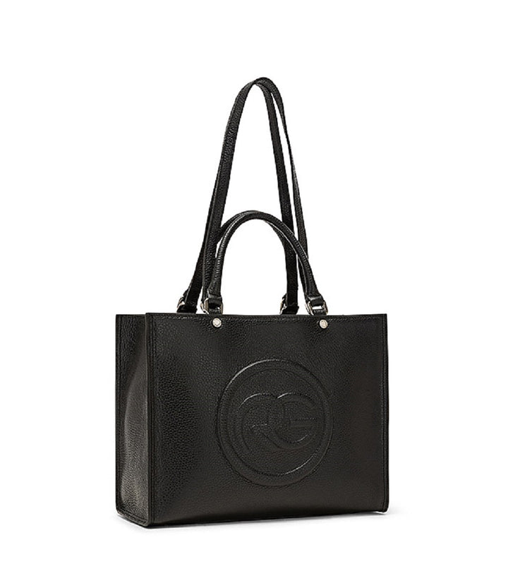 Roberta Gandolfi Roberta Pelle medium Borsa a mano in pelle con doppi spallacci per essere portata a spalla e tramezza Convenienza
