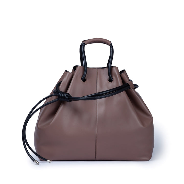 Roberta Gandolfi Gisella Large borsa con doppia portabilità mano o spalla in morbido vitello 2025
