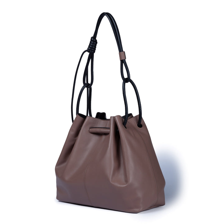 Roberta Gandolfi Gisella Large borsa con doppia portabilità mano o spalla in morbido vitello 2025