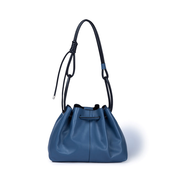 Roberta Gandolfi Gisella medium borsa con doppia portabilità mano o spalla in morbido vitello Italy