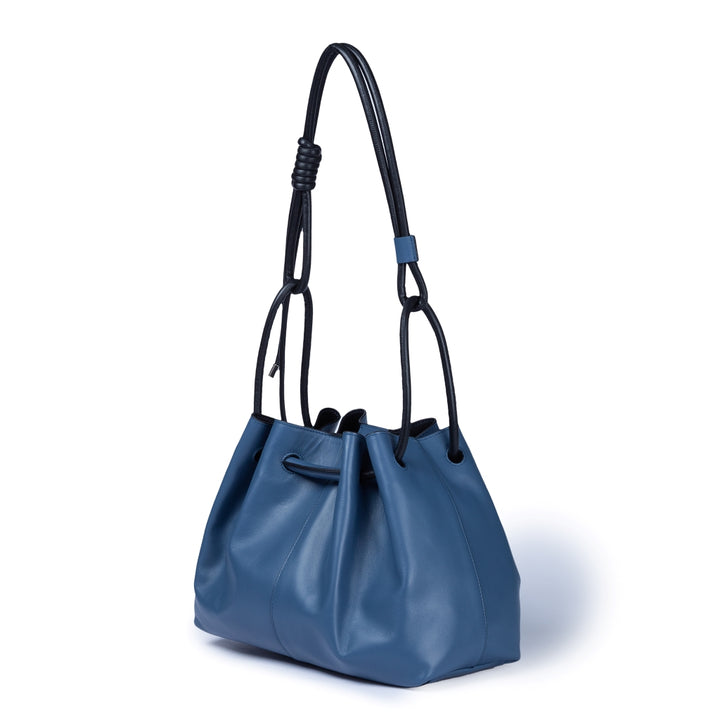Roberta Gandolfi Gisella medium borsa con doppia portabilità mano o spalla in morbido vitello Italy
