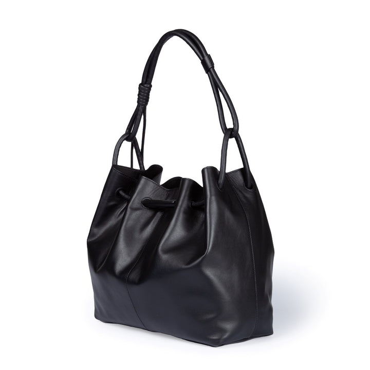 Roberta Gandolfi Gisella Large borsa con doppia portabilità mano o spalla in morbido vitello Promozione