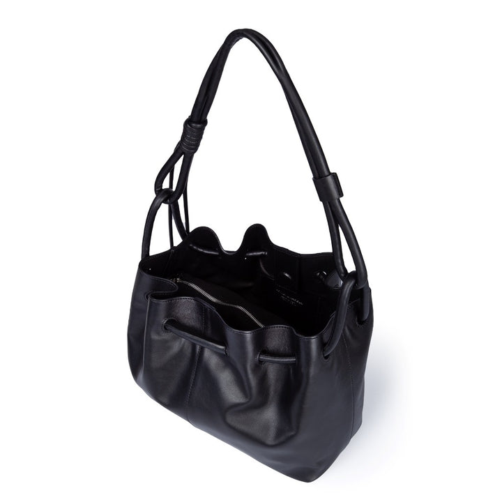 Roberta Gandolfi Gisella Large borsa con doppia portabilità mano o spalla in morbido vitello Promozione
