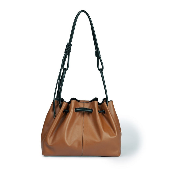 Roberta Gandolfi Gisella Large borsa con doppia portabilità mano o spalla in morbido vitello Spedizione Gratuita