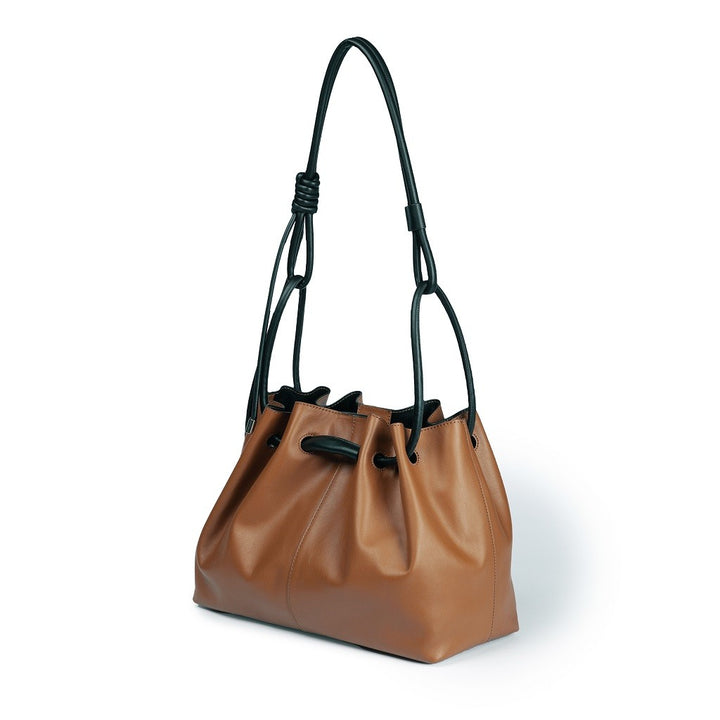 Roberta Gandolfi Gisella Large borsa con doppia portabilità mano o spalla in morbido vitello Spedizione Gratuita