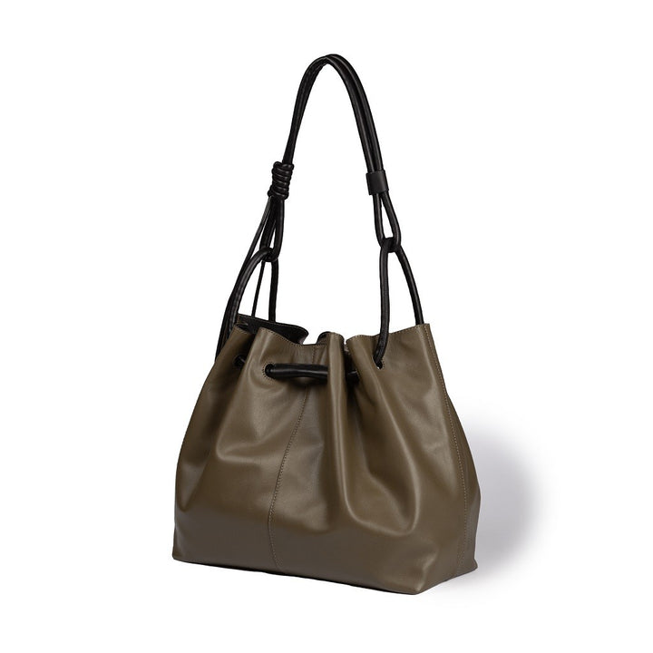 Roberta Gandolfi Gisella Large borsa con doppia portabilità mano o spalla in morbido vitello Pezzi Unici