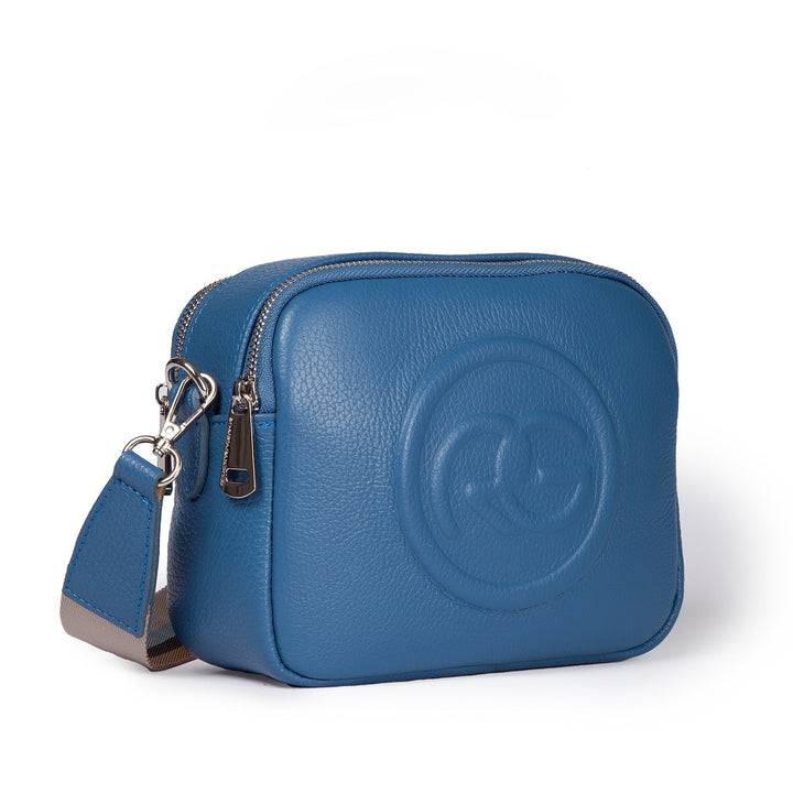 Roberta Gandolfi Roberta Pelle camera e crossbody in pelle con doppio scomparto e tracolla staccabile Italia