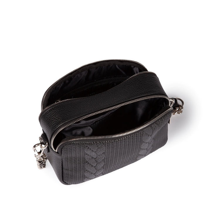 Roberta Gandolfi Camera Treccia borsa a spalla e crossbody in pelle stampata con tracolla catena Qualità