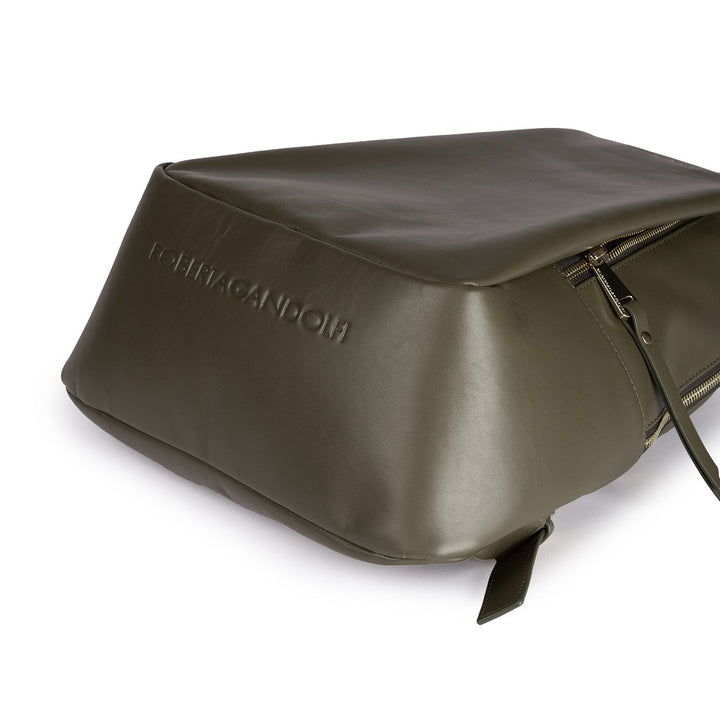 Roberta Gandolfi Micol Backpack in vitello liscio multitasche Presa