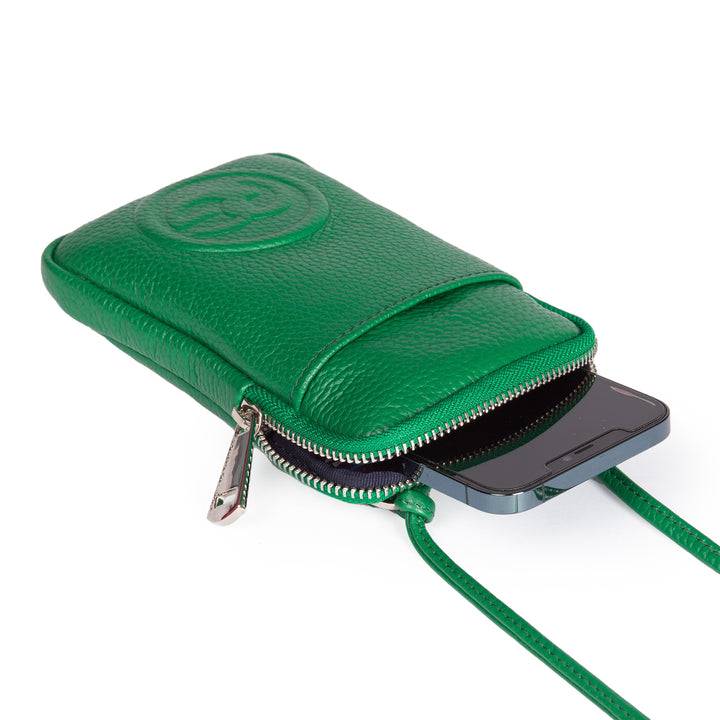 Roberta Gandolfi RG Phone holder in pelle di vitello con tracolla staccabile e regolabile Promozione Limitata