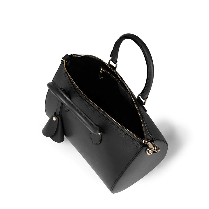 Roberta Gandolfi Nicole bowling in pelle stampa "light saffiano" con tracolla staccabile e regolabile Negozi Online