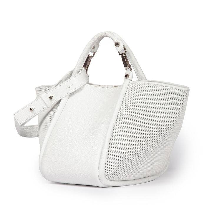 Roberta Gandolfi Yuma medium 3 in 1 borsa a mano in pelle trasformabile con tracolla staccabile Outlet