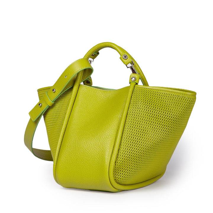 Roberta Gandolfi Yuma medium 3 in 1 borsa a mano in pelle trasformabile con tracolla staccabile Negozio