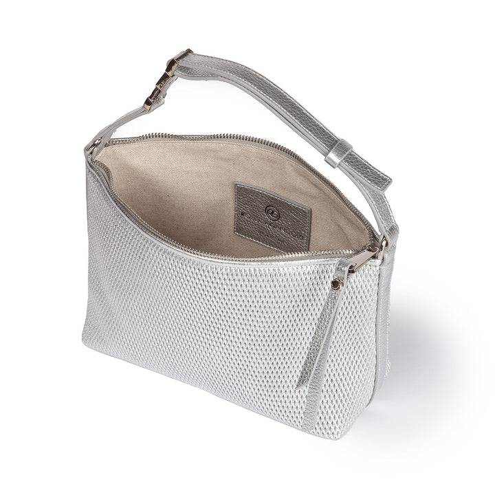 Roberta Gandolfi Yuma baguette in pelle con spallaccio regolabile Consegna Veloce